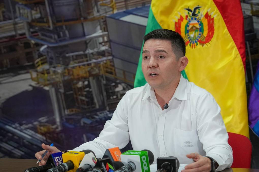 Joel Callaú Justiniano, gerente de YPFB Logística Joel Callaú Justiniano, gerente de YPFB Logística