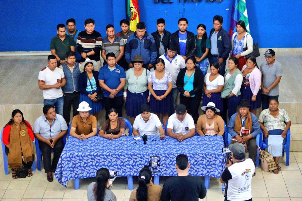 La cúpula evista ratificó que se buscará la inscripción de Evo Morales como candidato presidencial La cúpula evista ratificó que se buscará la inscripción de Evo Morales como candidato presidencial