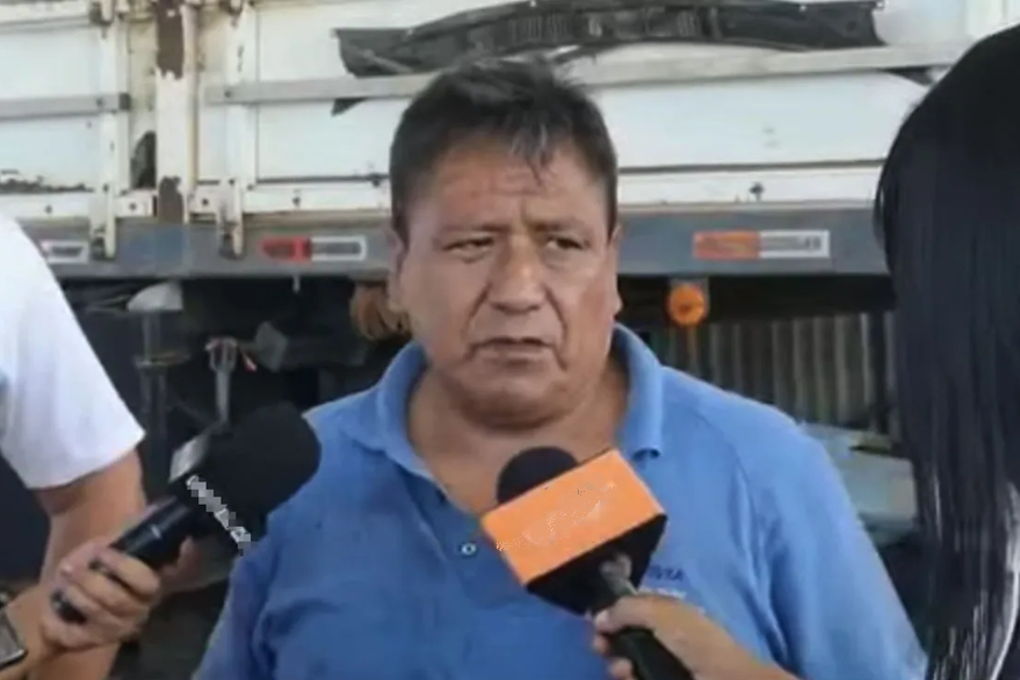 Yujra es dirigente del transporte pesado cruceño Yujra es dirigente del transporte pesado cruceño
