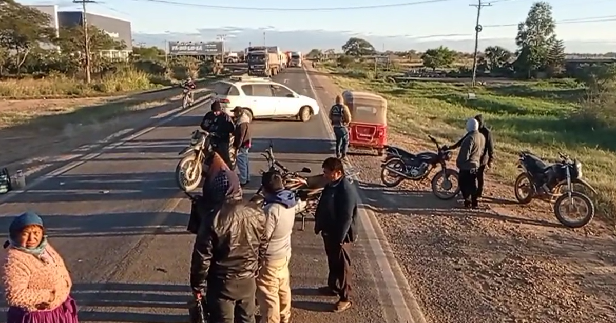 Bloqueo en San Julián Gobernación advierte con multas si