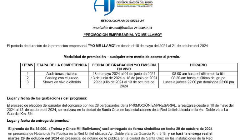 Actividad autorizada y fiscalizada por la Autoridad del Juego Actividad autorizada y fiscalizada por la Autoridad del Juego