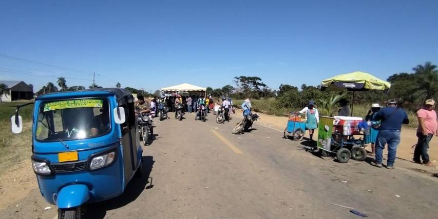 Movilizados En San Juli N Descartan Suspensi N Del Bloqueo Decenas De