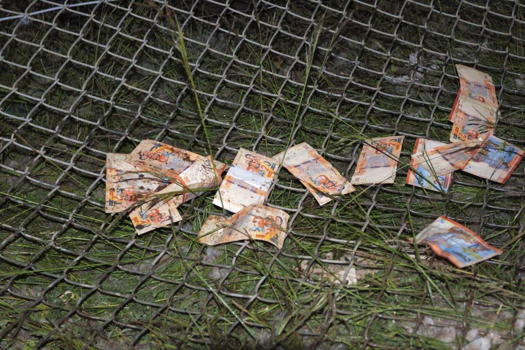 El avión transportaba billetes desde Santa Cruz hasta El Alto. 