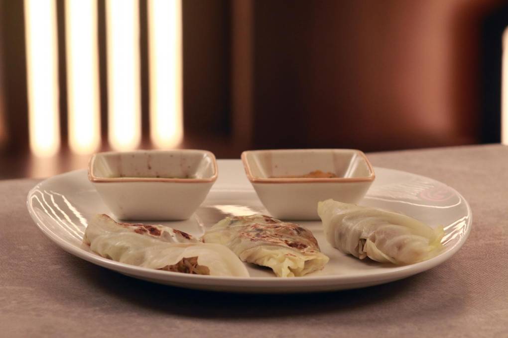 Rollitos con verduras y vegetales