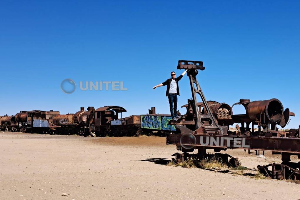 El Cementerio de Trenes, uno de los atractivos del turismo.