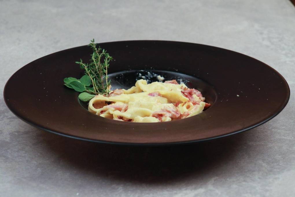 Carbonara abstracta fue el plato que preparó RuYun