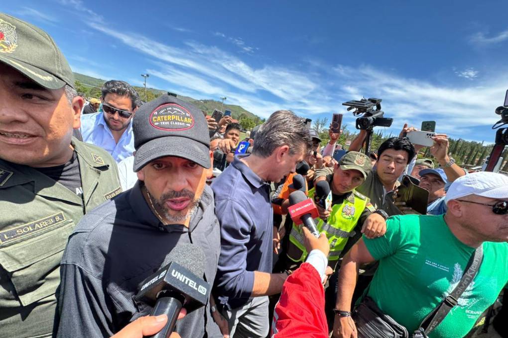 Rodrigo Paz se reunió con Luis Fernando Camacho en Samaipata