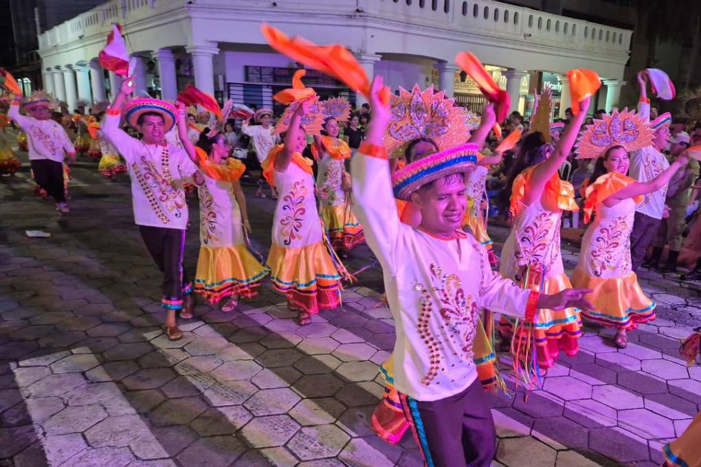 La “preca” del pasado sábado en Santa Cruz.