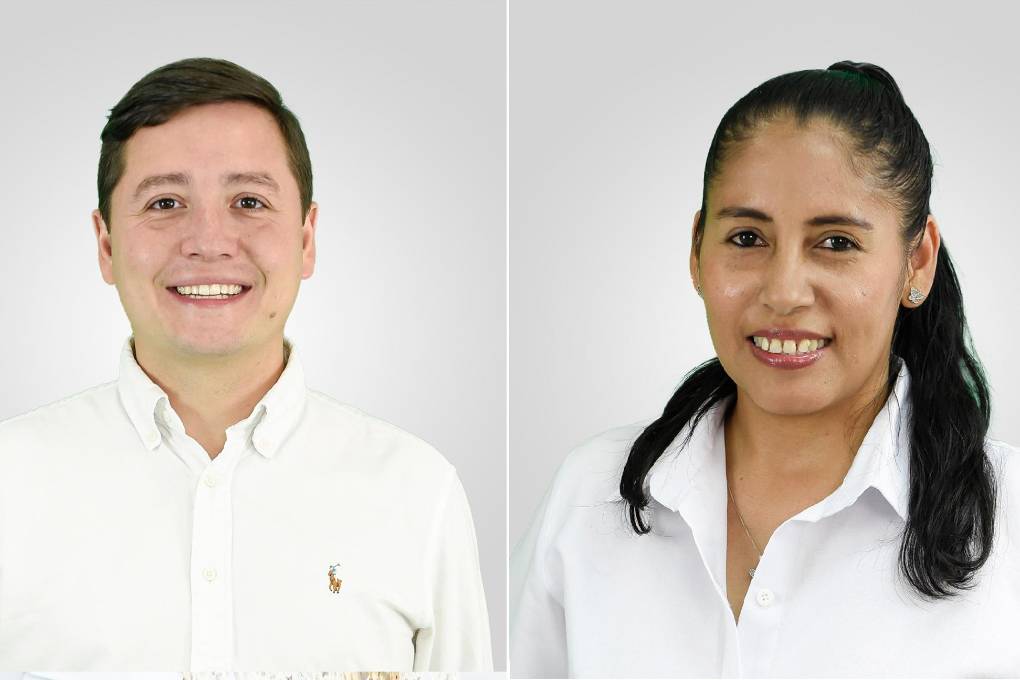 Marco Cadena y Maribel Ledezma