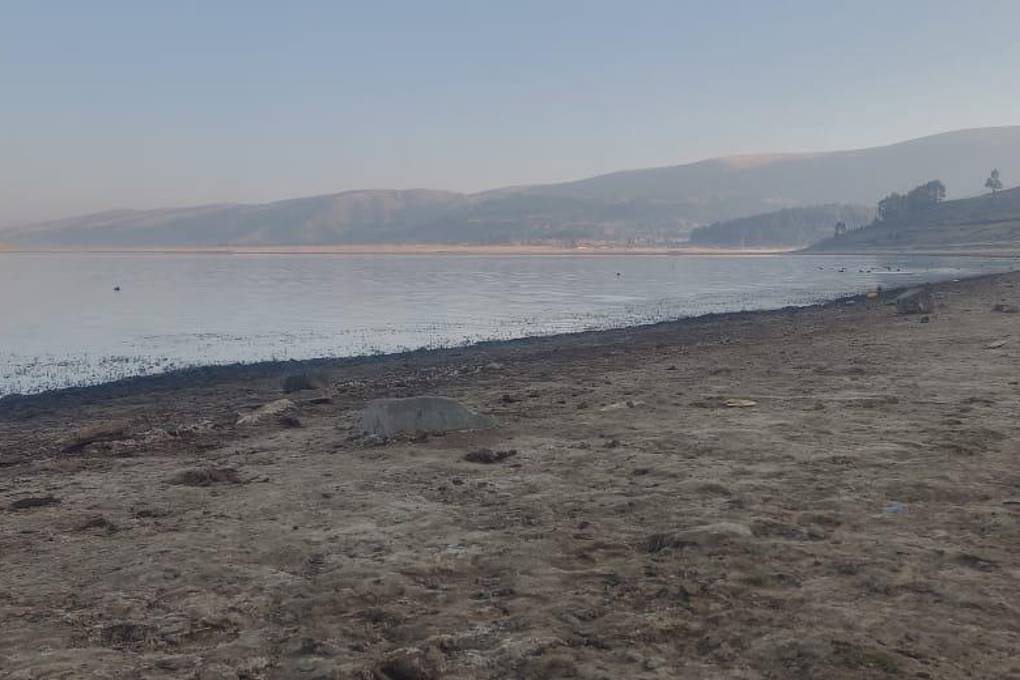 Algunas lagunas solo tienen el 20% de su capacidad