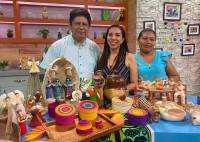 Artesanos exhibieron en La Revista sus trabajos para la Feria de Artecampo