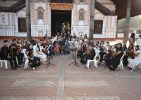 La orquesta de San Ignacio, lista para la festividad patronal.