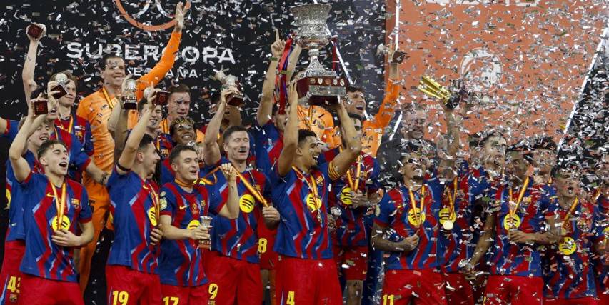Barcelona vence al Real Madrid y se corona campeón de la Supercopa de ...